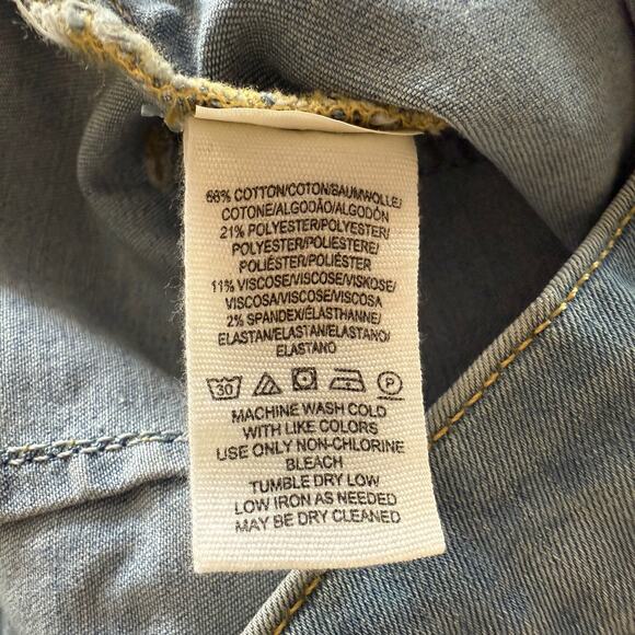 Free People NWT Float On Extreme Flare Bermondsey Blue Wash Jeans 29 waist - Picture 8 of 11